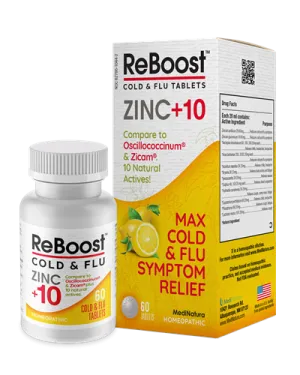 ReBoost Zinc  10 Cold & Flu