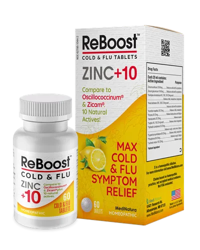 ReBoost Zinc  10 Cold & Flu