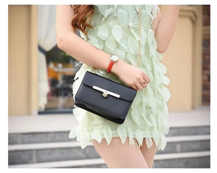Rectangular Leather Crossbody