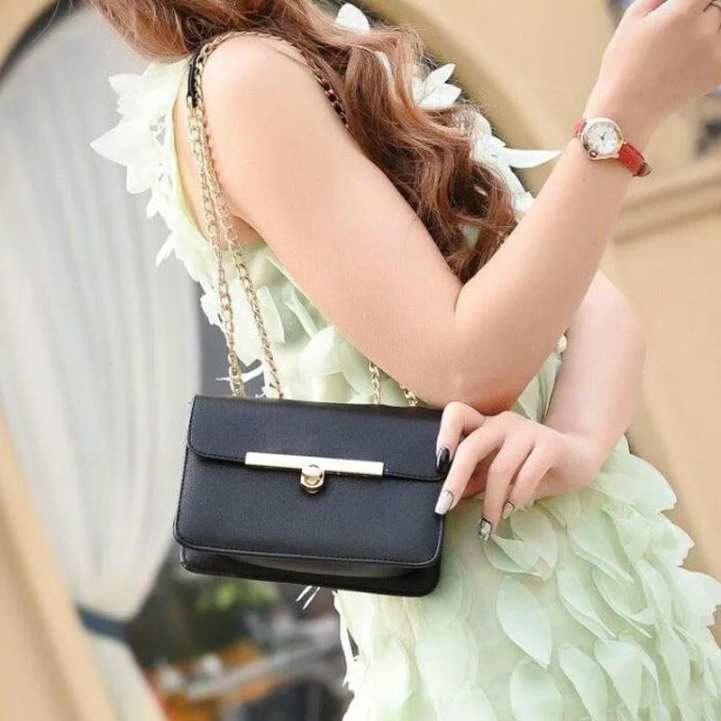 Rectangular Leather Crossbody