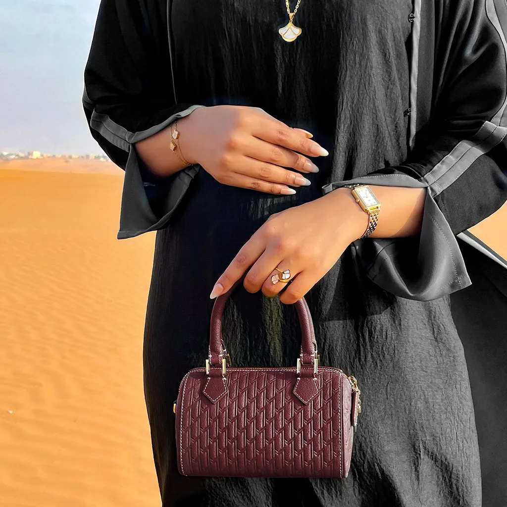 Reem Handbag / Burgundy