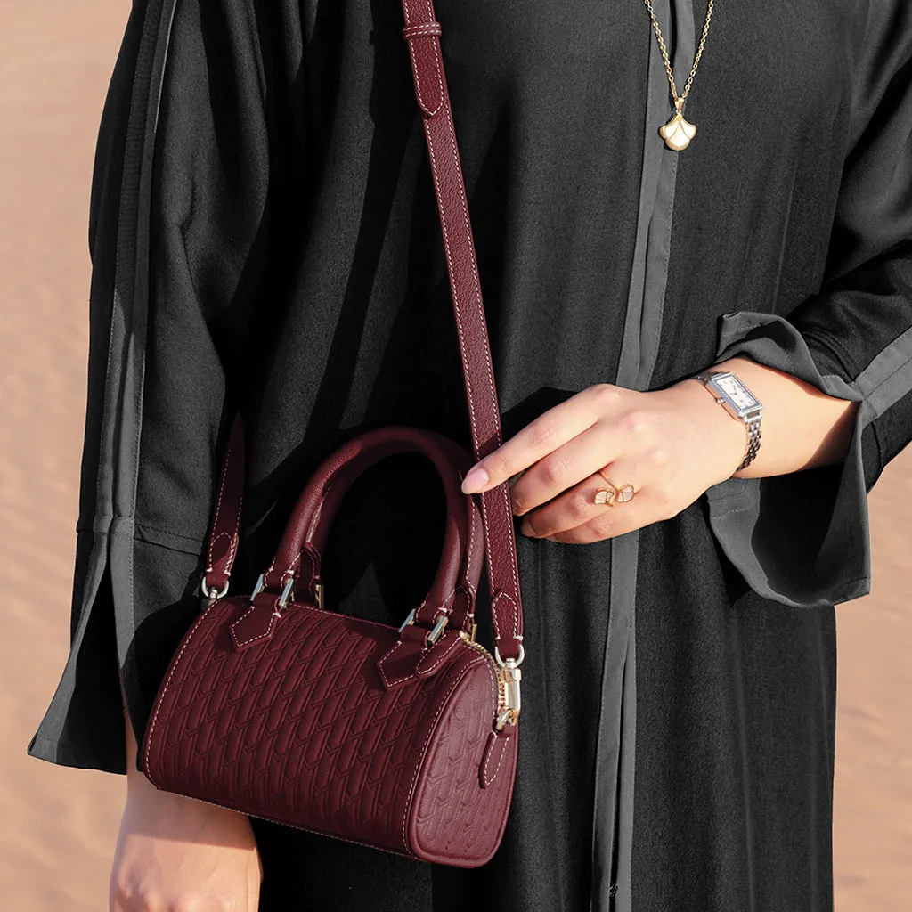 Reem Handbag / Burgundy