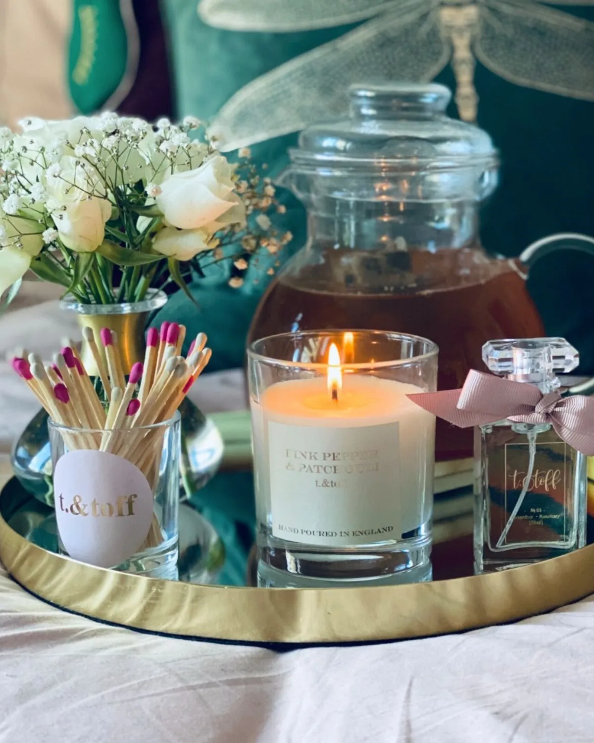Relaxing Candle & Pillow Mist Gift Set
