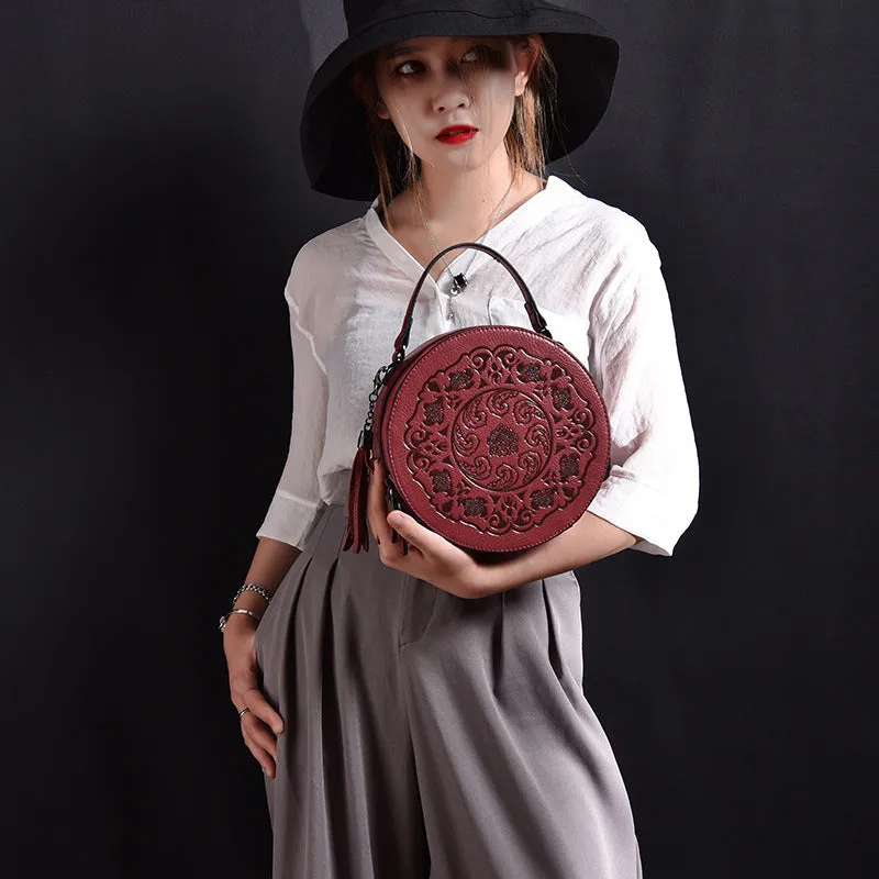 Retro Round Handbag