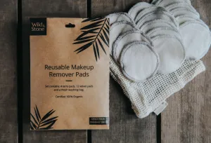Reusable Makeup Remover Pads - Pack of 16