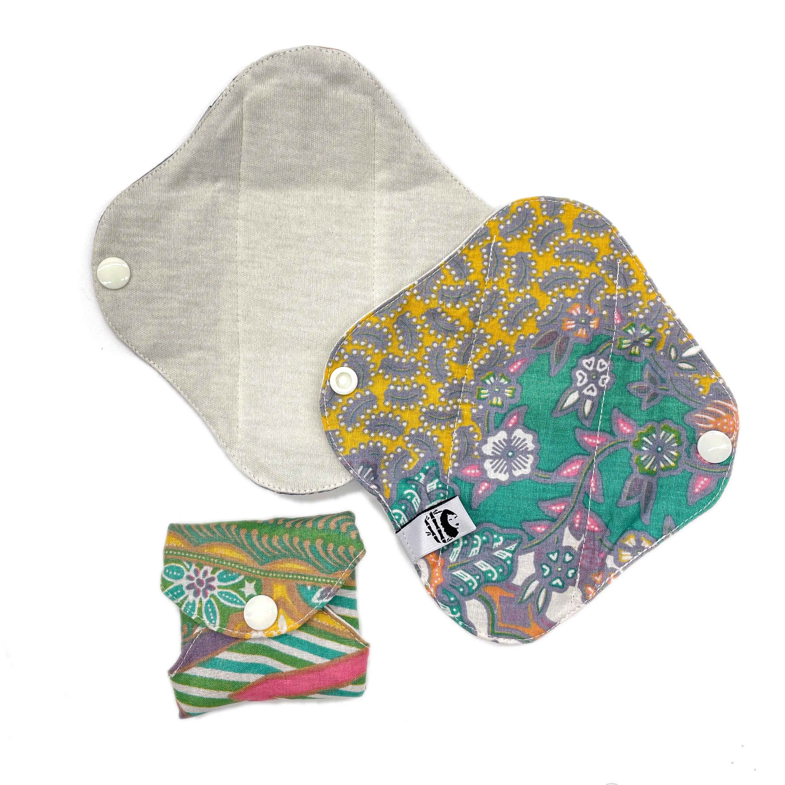 Reusable Menstrual Pad / Liner (White inner)