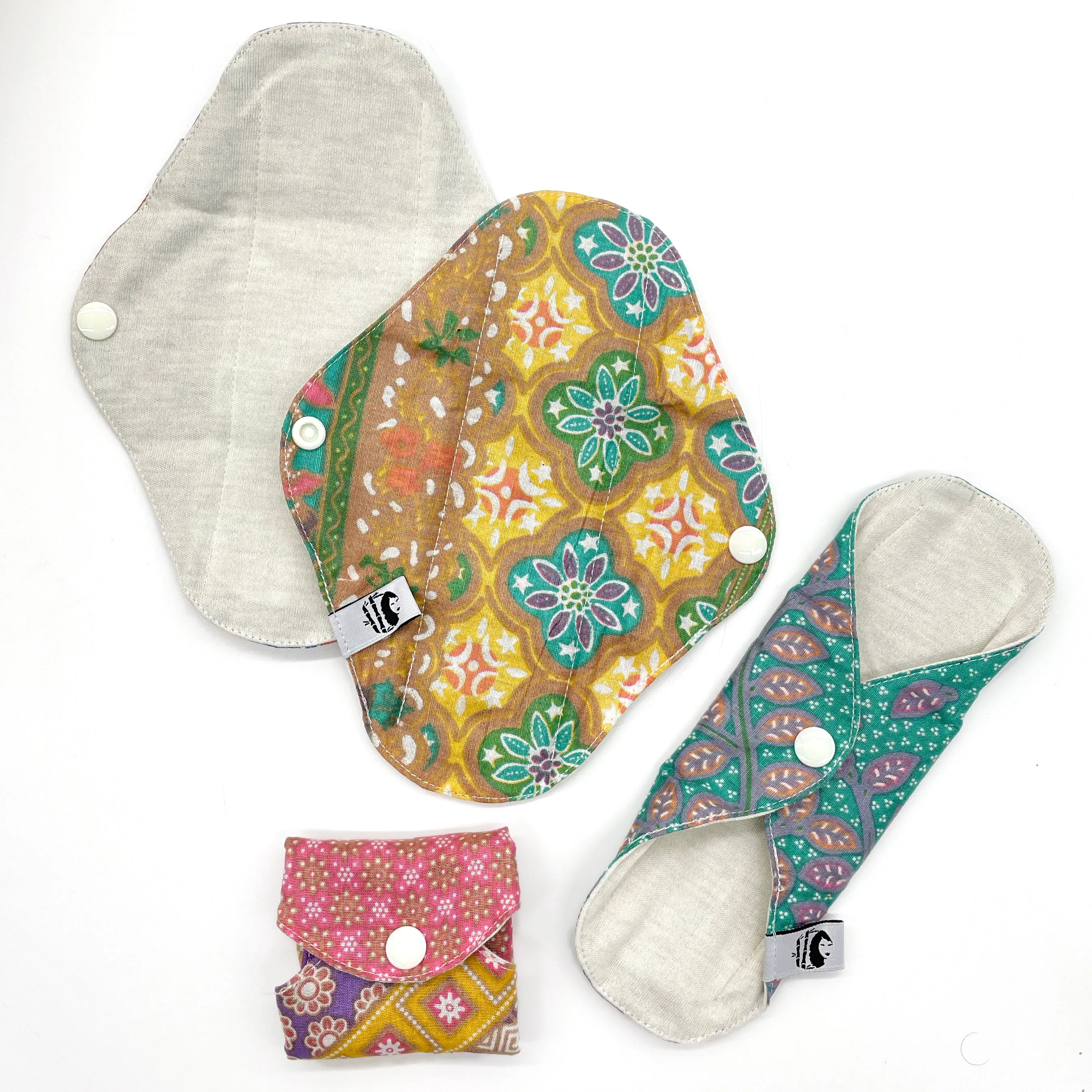Reusable Menstrual Pad / Liner (White inner)