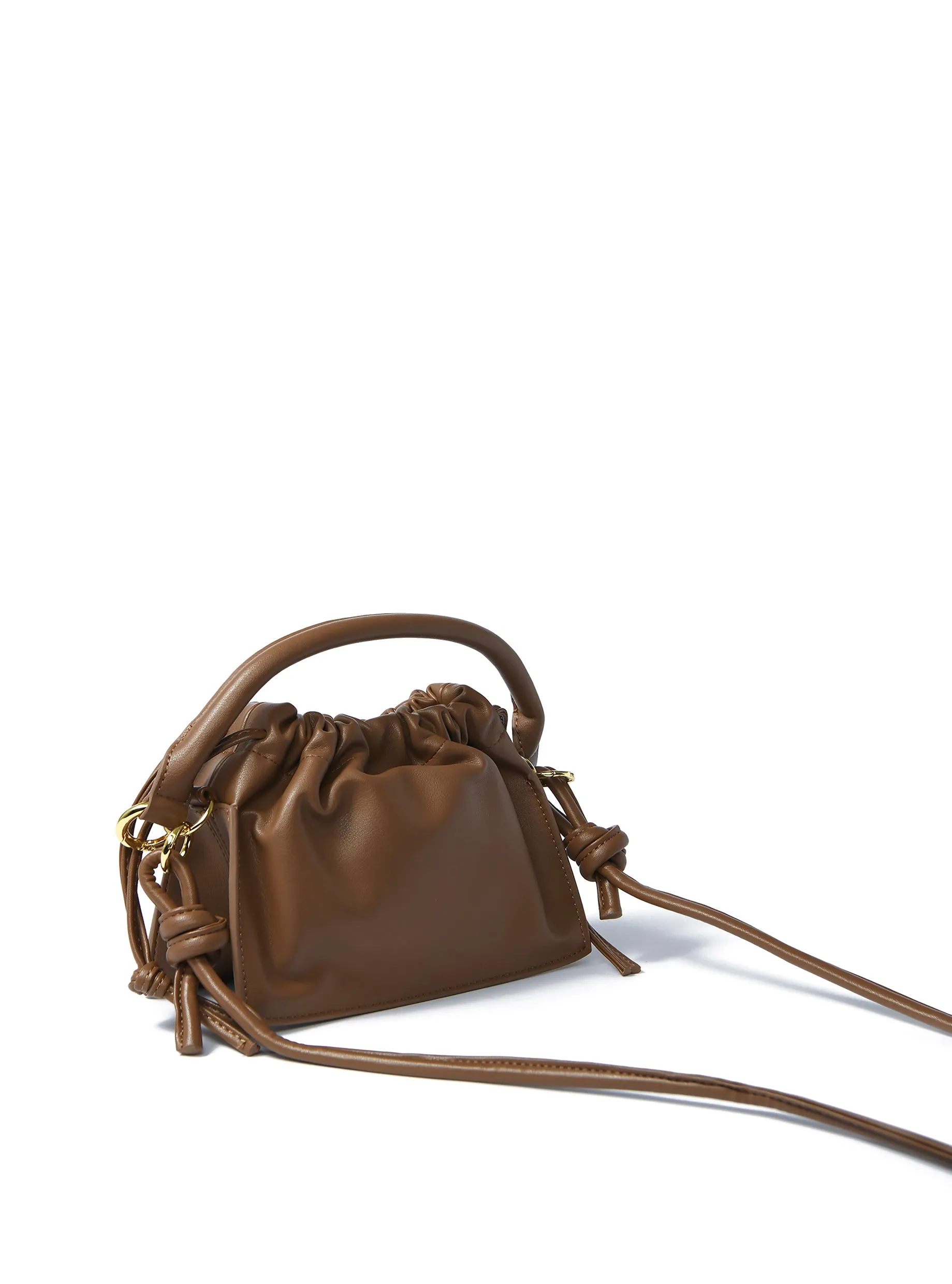 Riley Bag in Smooth Leather, Caramel