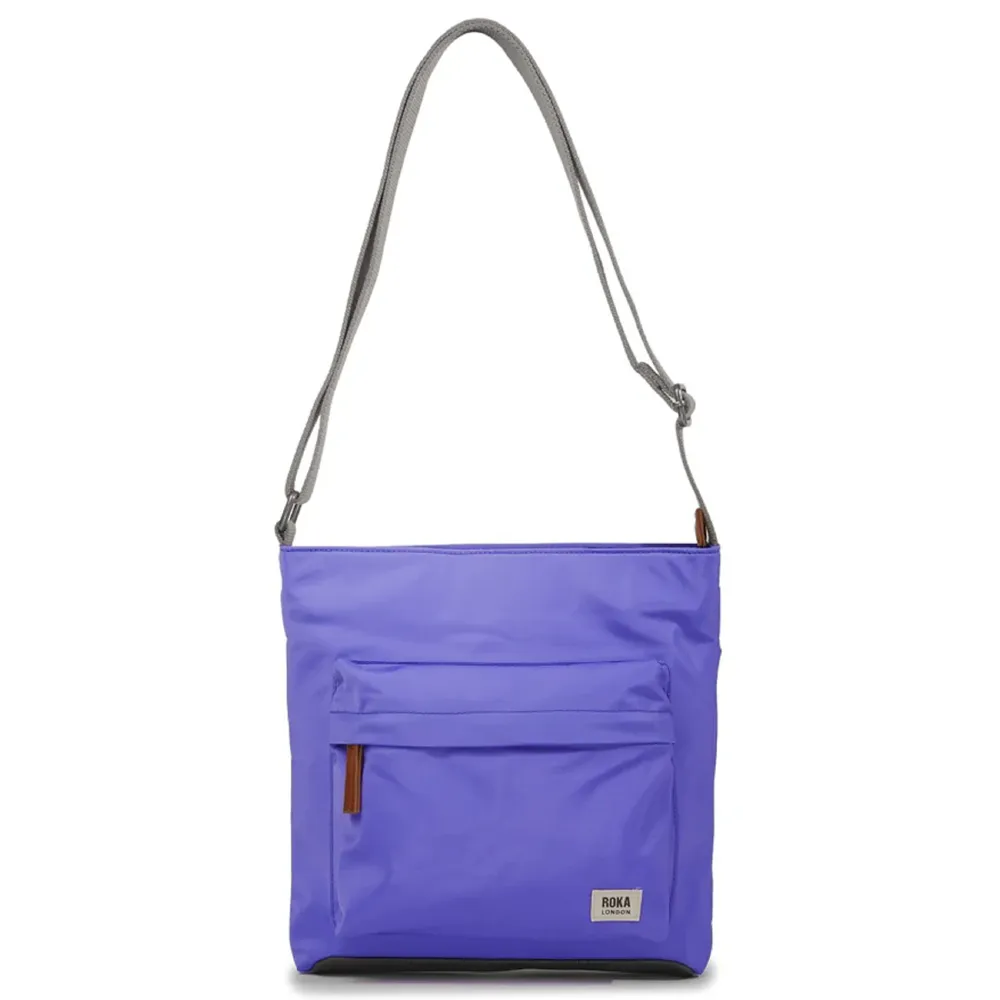 Roka Kennington B Recycled Nylon Simple Purple Bag