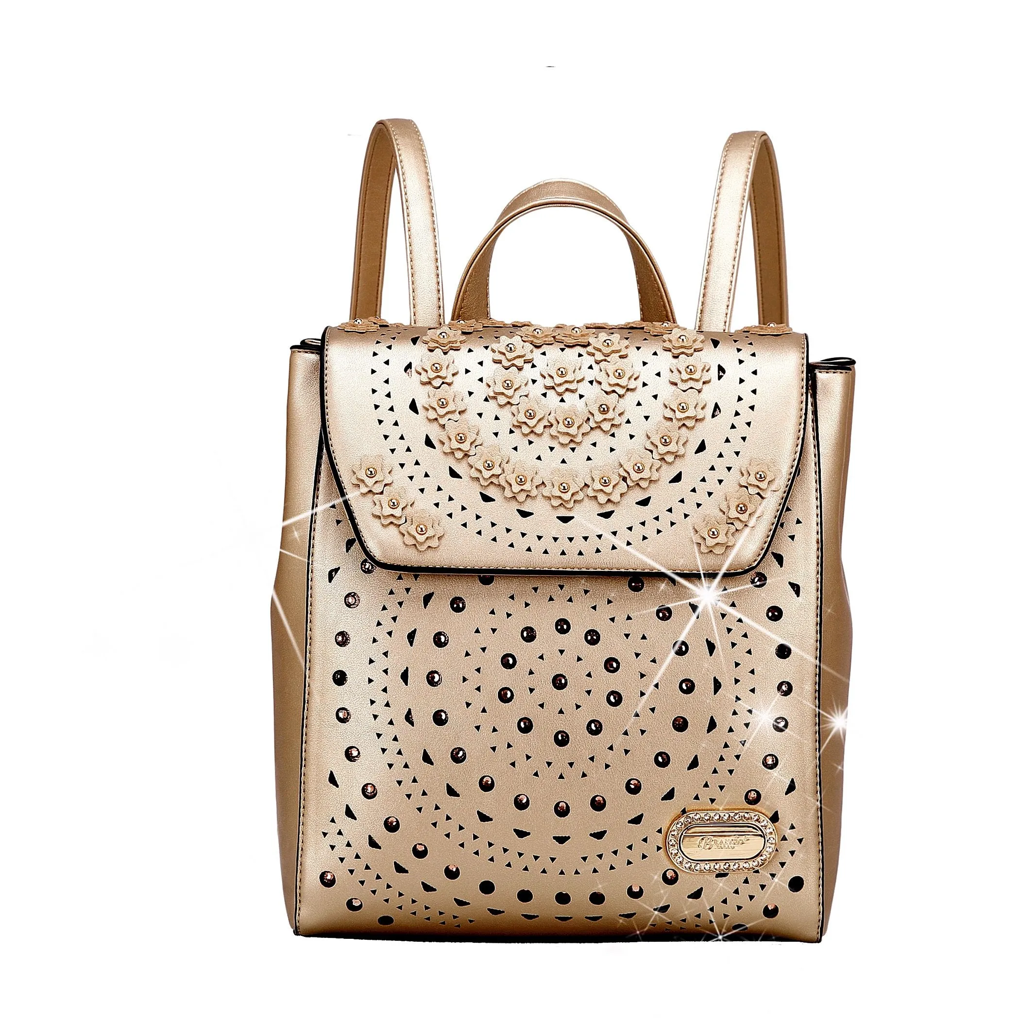 Rosè Twinkle Star Fashion Backpack [JBB9668]