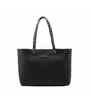 Rose Tote Bag Bottalato - Black