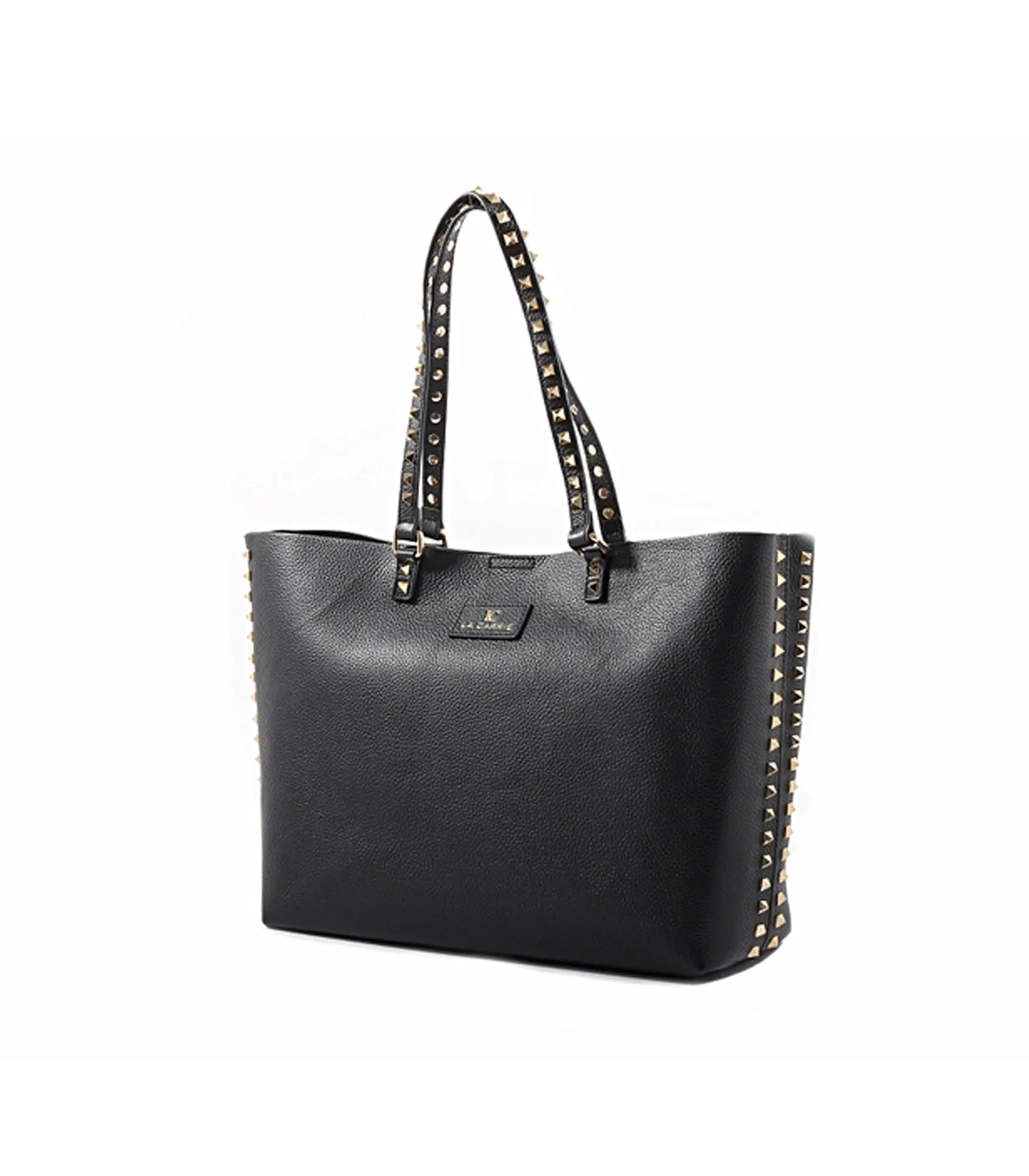 Rose Tote Bag Bottalato - Black