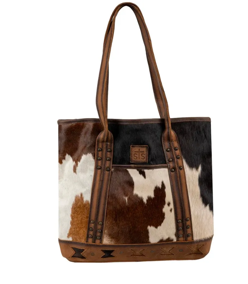 Roswell Cowhide Tote STS Ranchwear 32210
