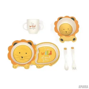 Ryan the Lion Dish Set