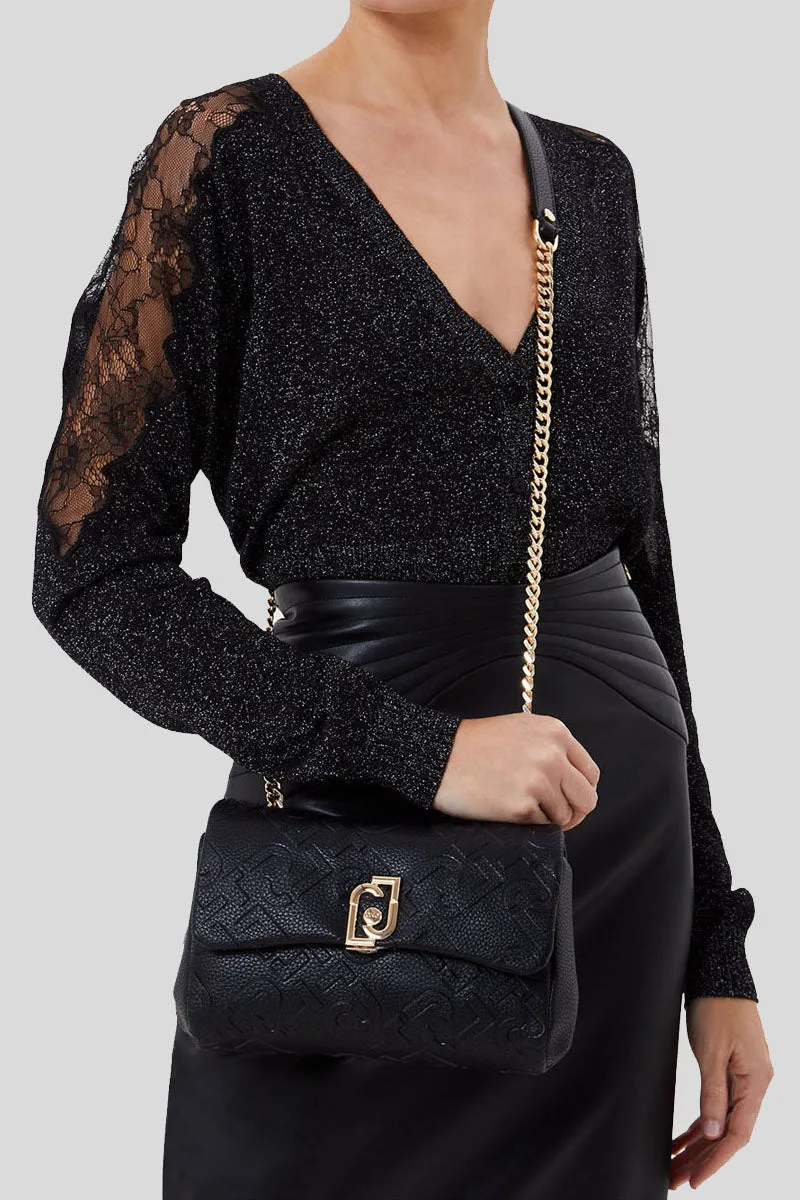 S Crossbody Adv Bag - Nero 22 x 7 x 16 cm