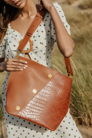 Saddle Stud Oversize Tote Bag