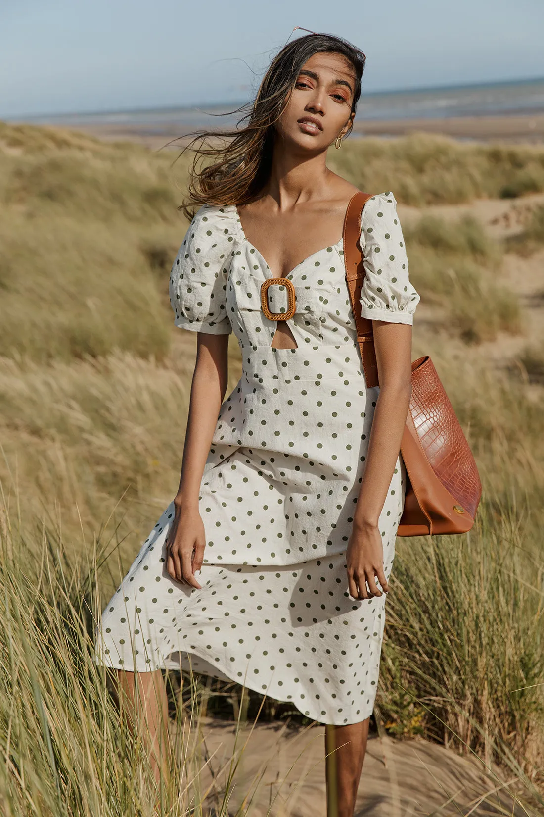 Saddle Stud Oversize Tote Bag