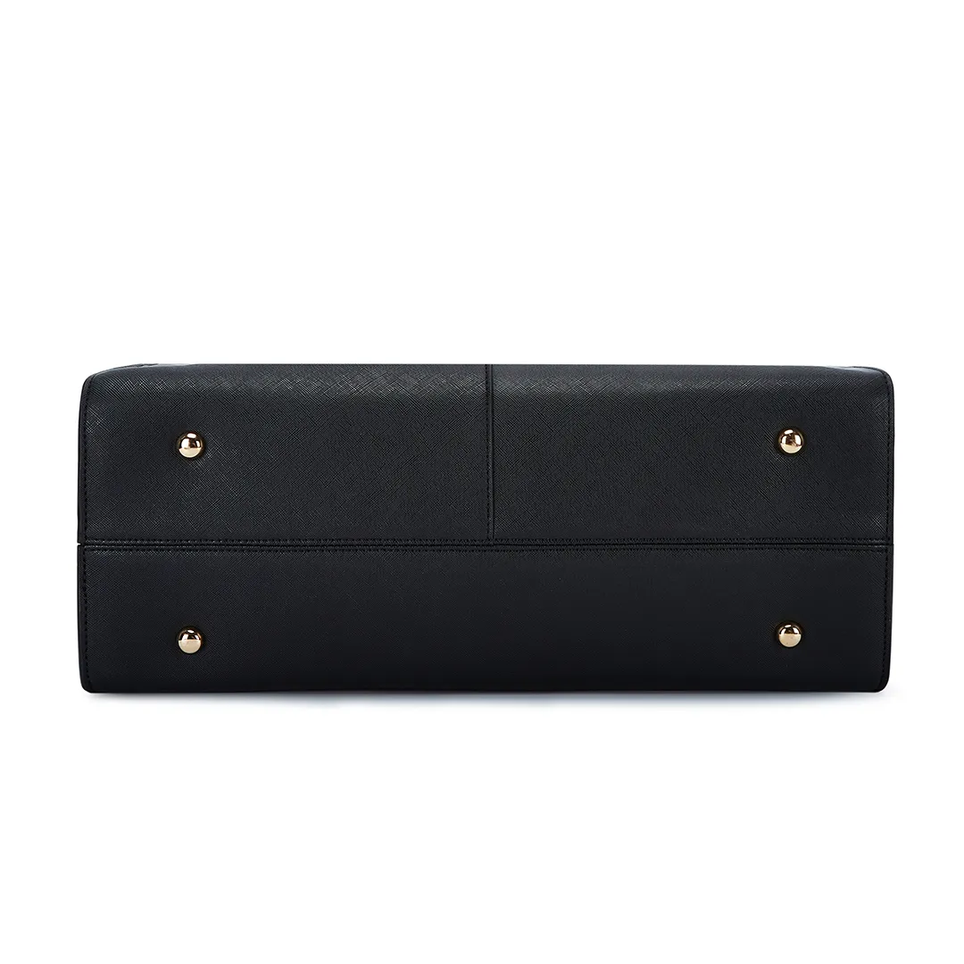Saffiano Leather Tote