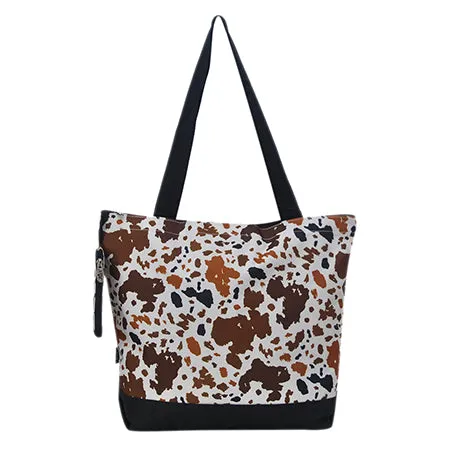 !SALE! Mocha Cow NGIL Canvas Tote Bag