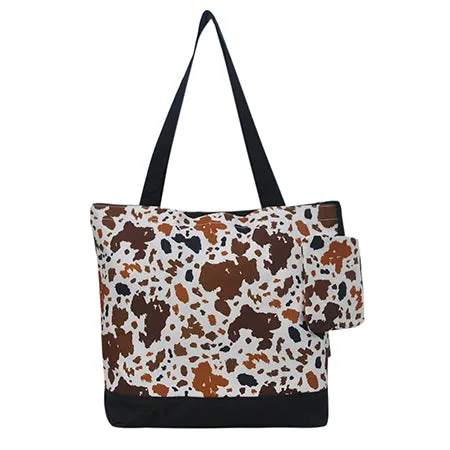 !SALE! Mocha Cow NGIL Canvas Tote Bag