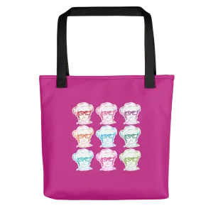 Sammi Haney (Esperanza - Raising Dion) 9 Faces Tote Bag