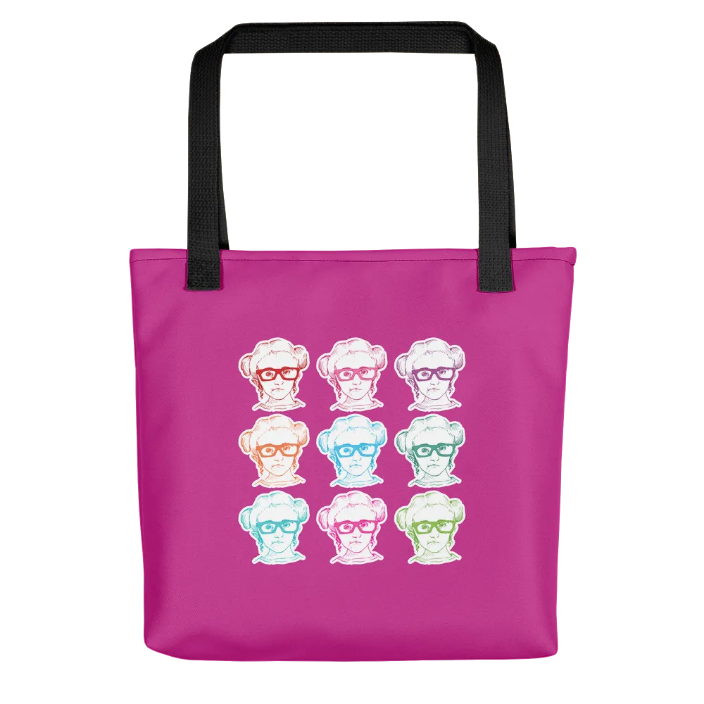 Sammi Haney (Esperanza - Raising Dion) 9 Faces Tote Bag