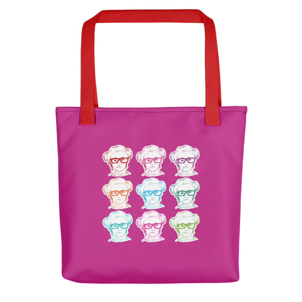Sammi Haney (Esperanza - Raising Dion) 9 Faces Tote Bag