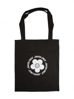 Santa Cruz Womens Bag Daisy Ring Dot Tote Bag - Black
