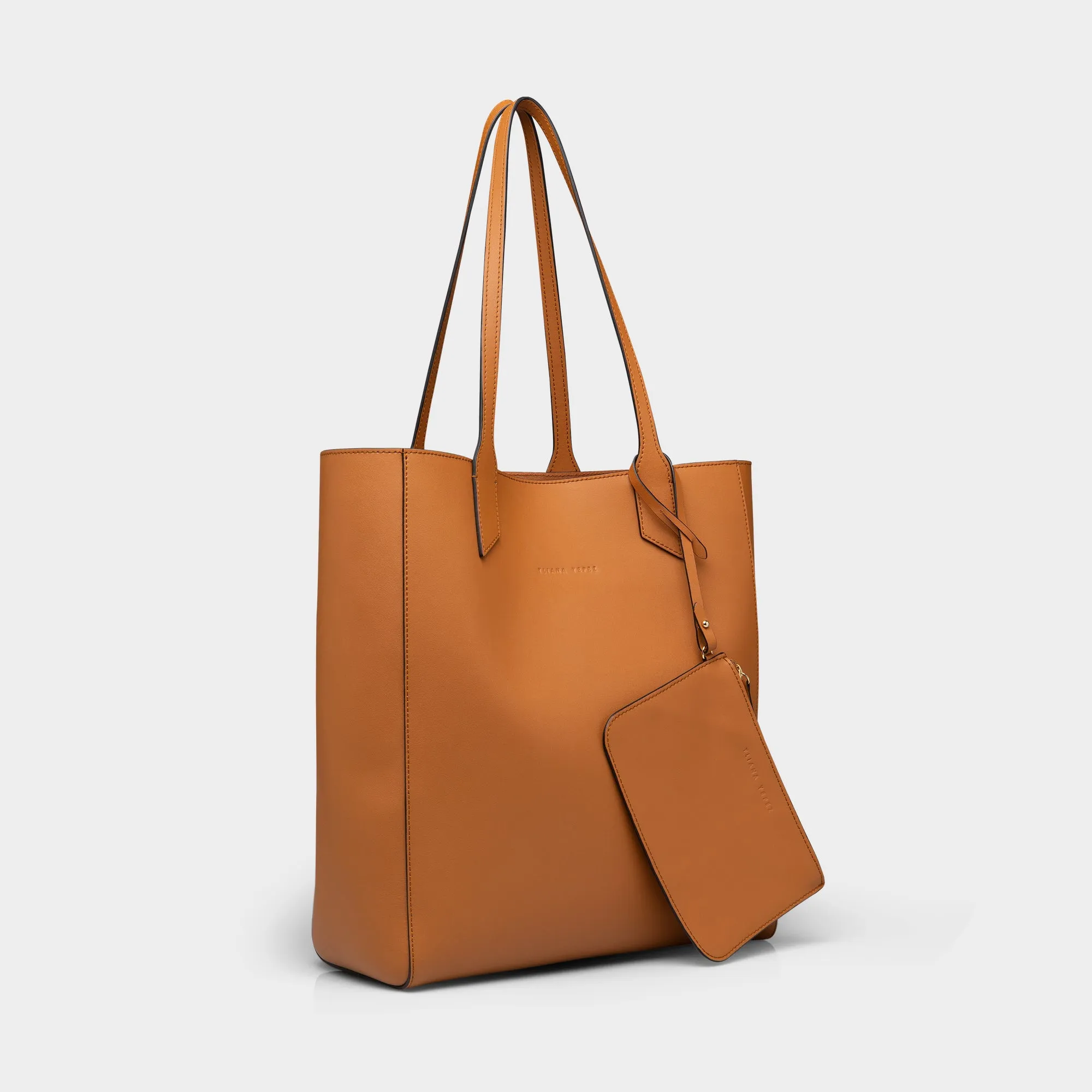 Sarah camel tote