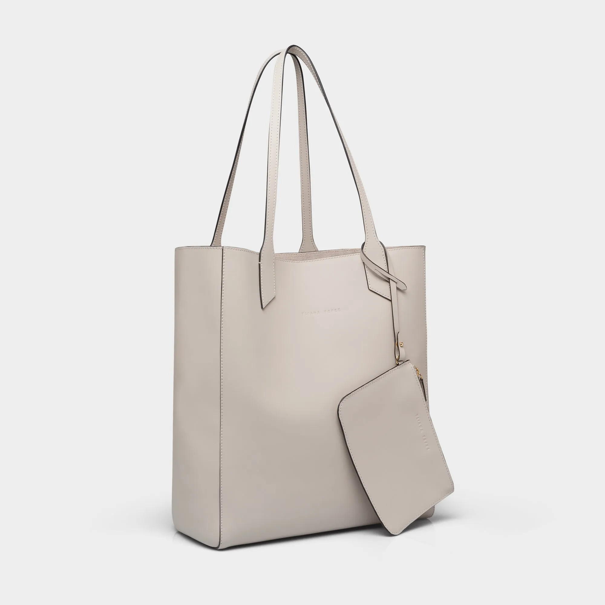 Sarah light grey tote
