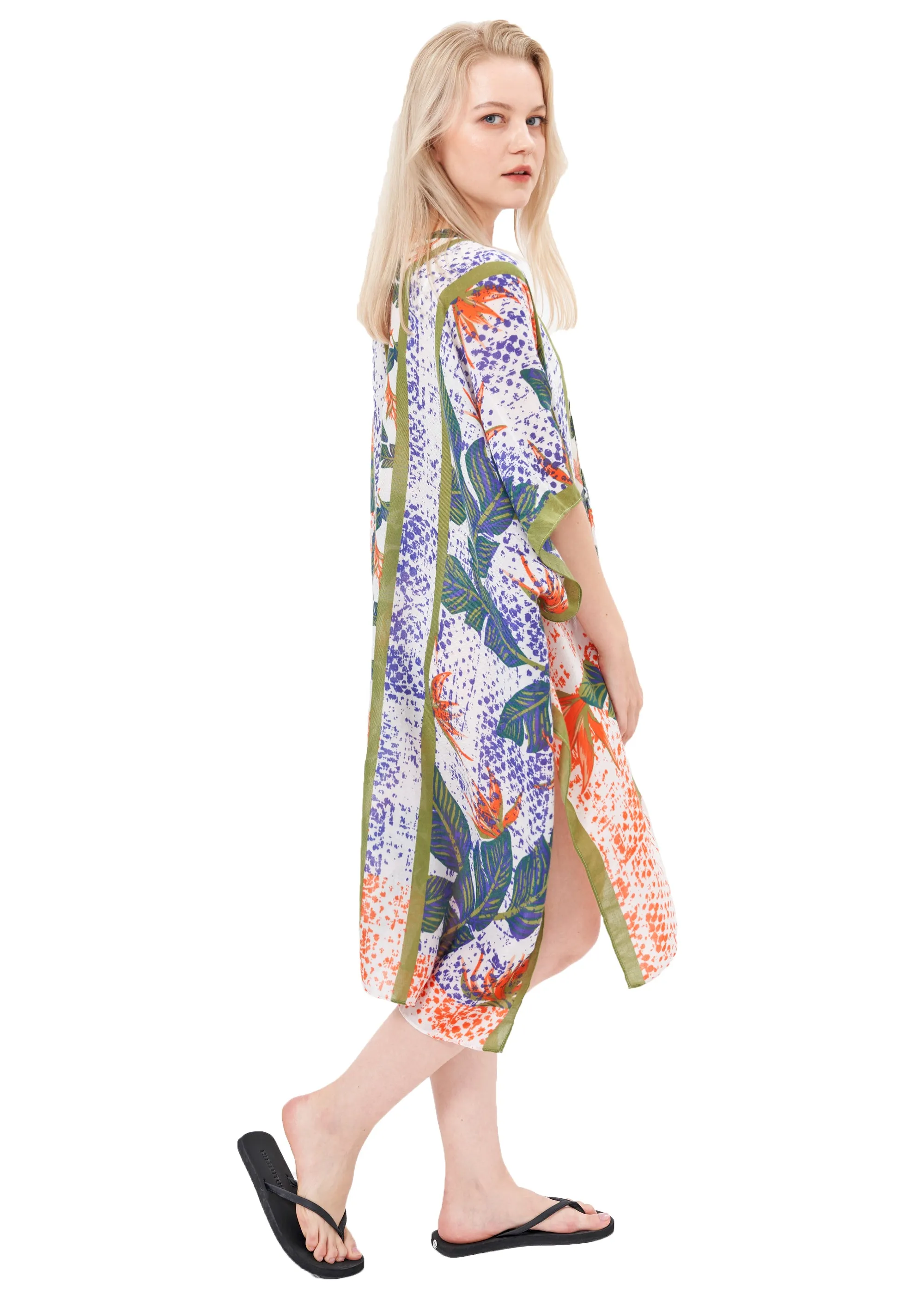 Save the Ocean Sustainable Kimono