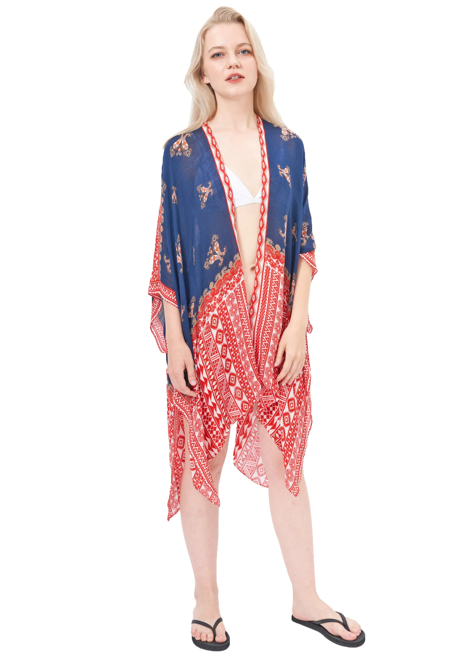 Save the Ocean Sustainable Kimono
