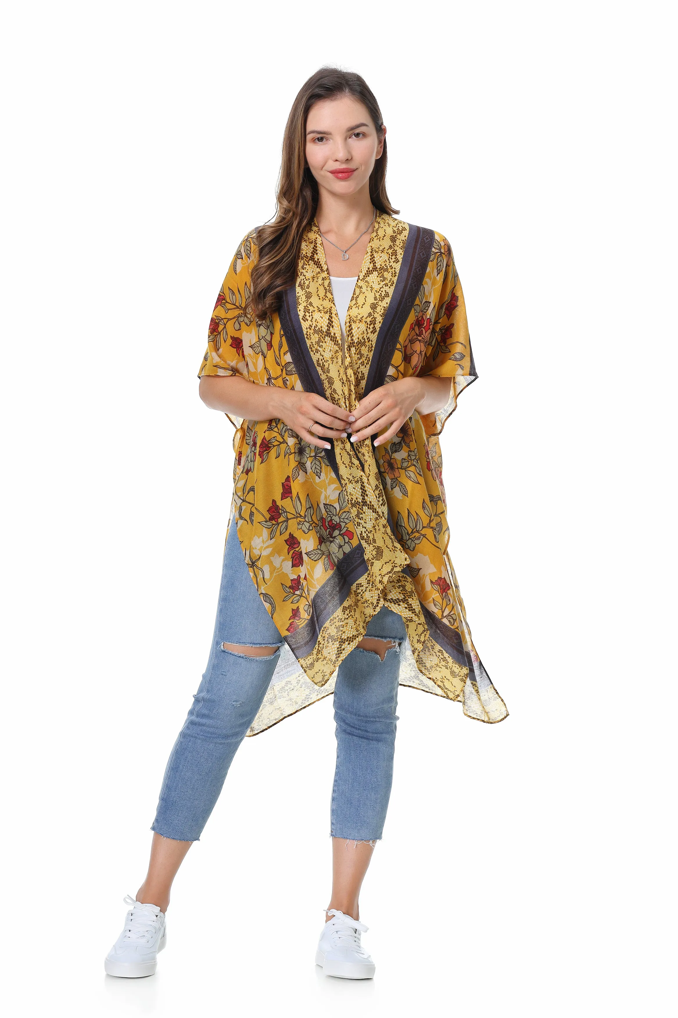 Save The Ocean Sustainable Mixed media Kimono