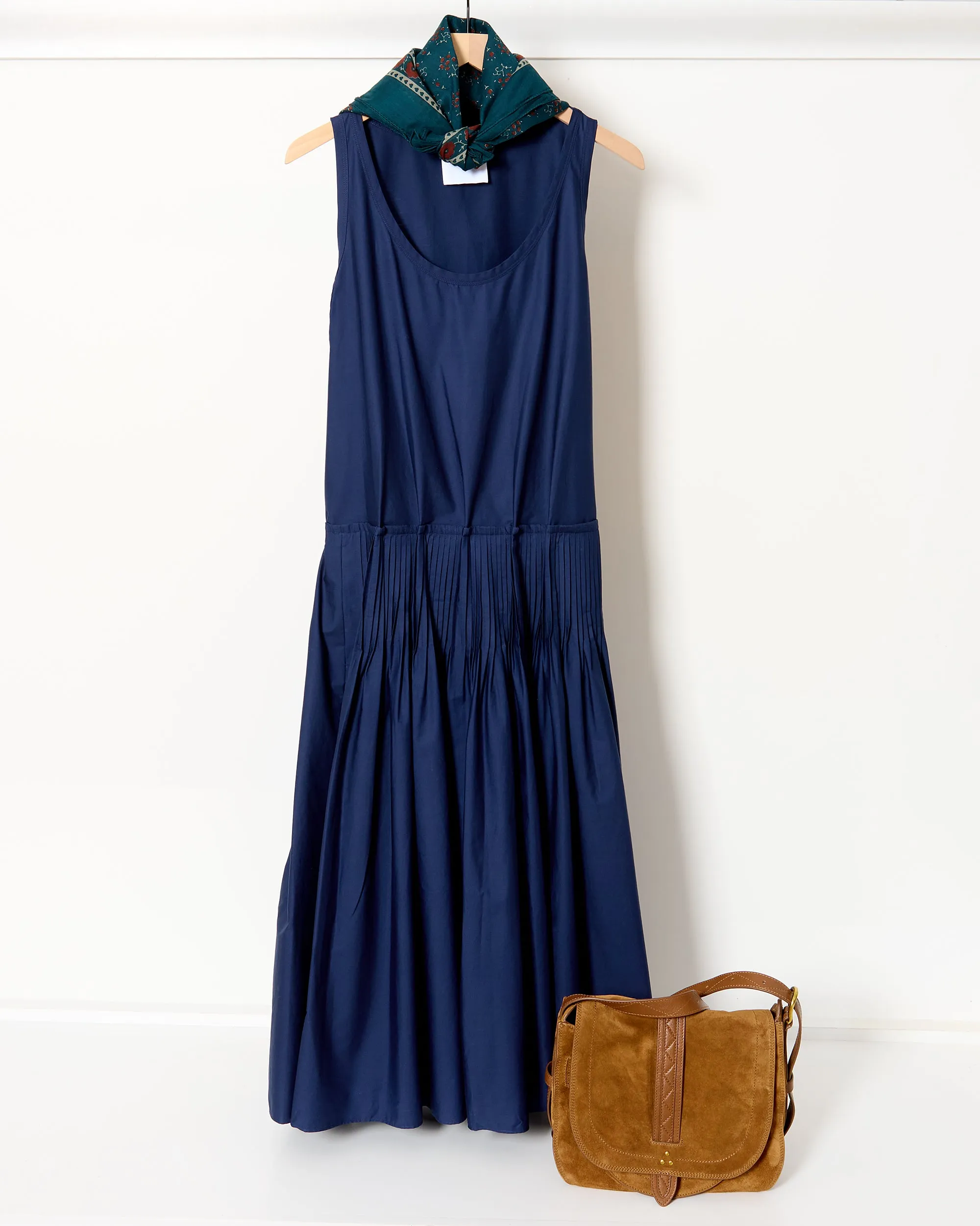 Scoop Dress Navy Blue