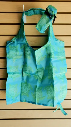 Sea Turtle Reusable Tote Bag