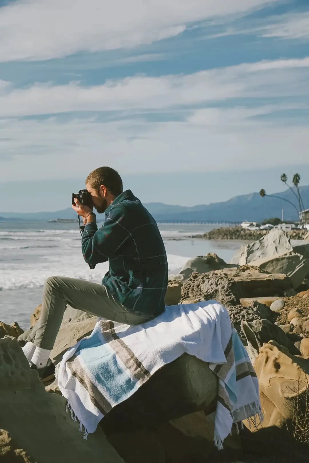 Seaward - Sustainable Throw Blanket