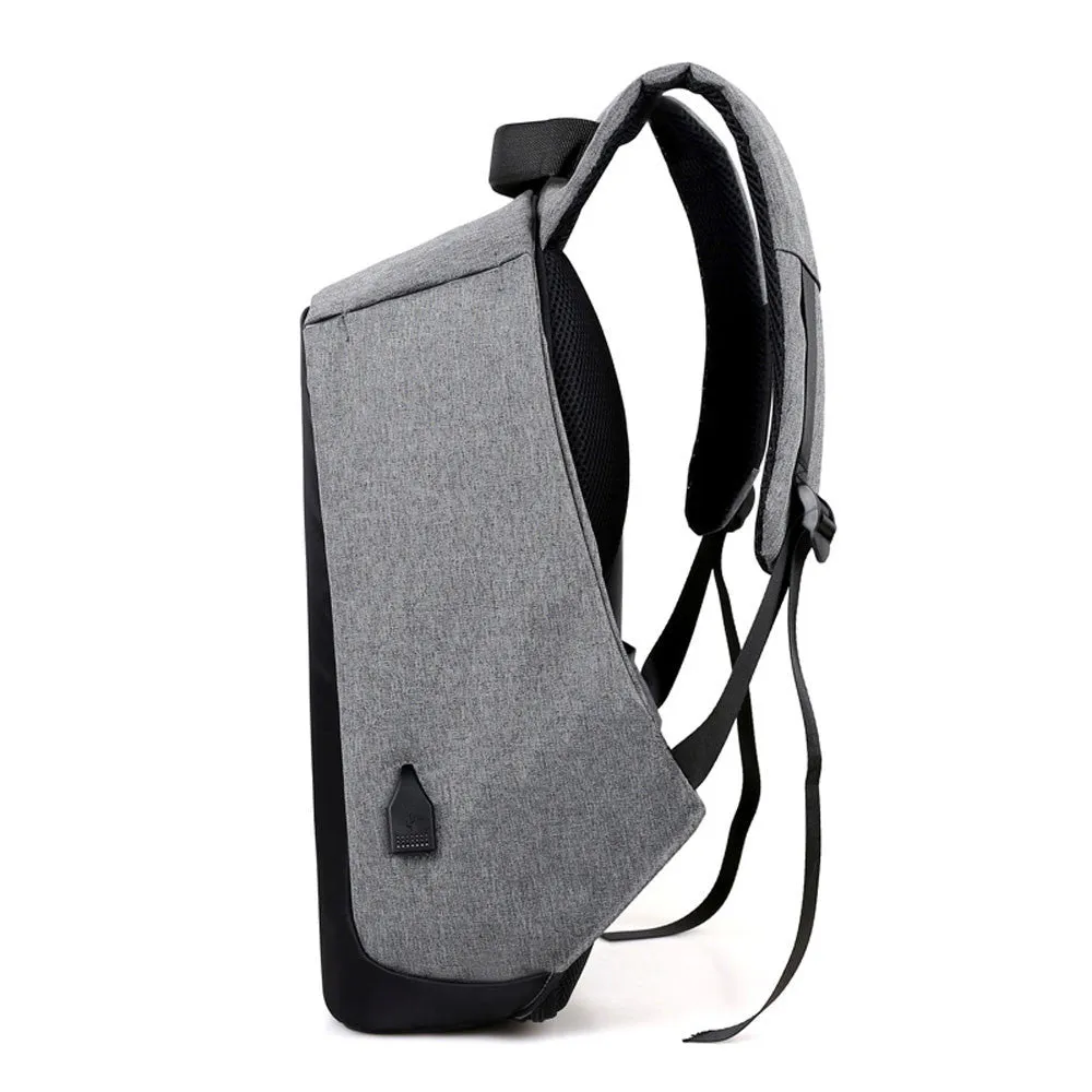 Secure laptop travel backpack