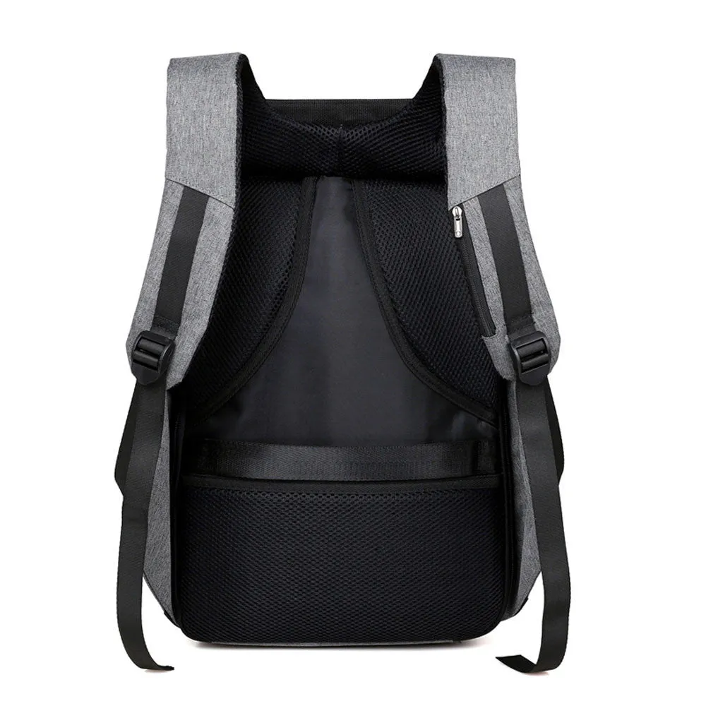 Secure laptop travel backpack