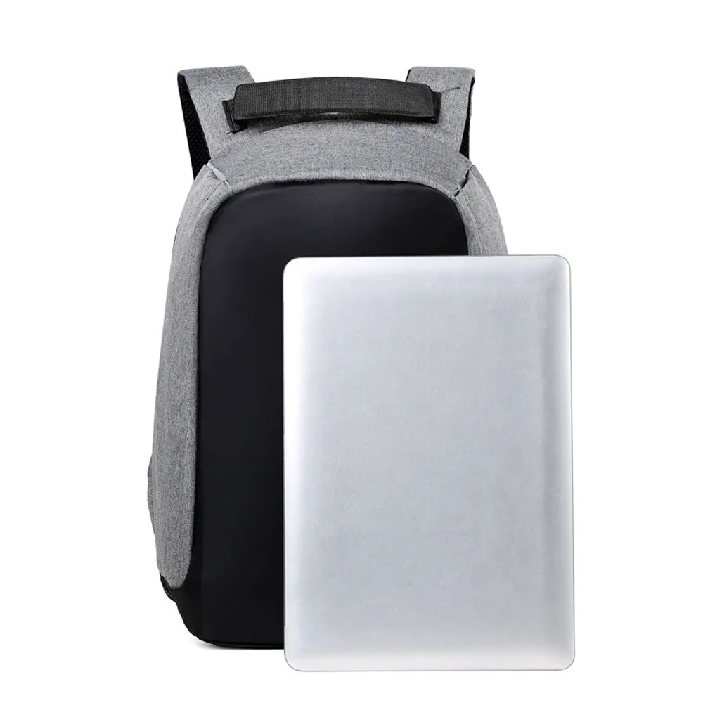 Secure laptop travel backpack
