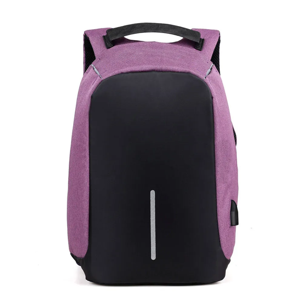 Secure laptop travel backpack