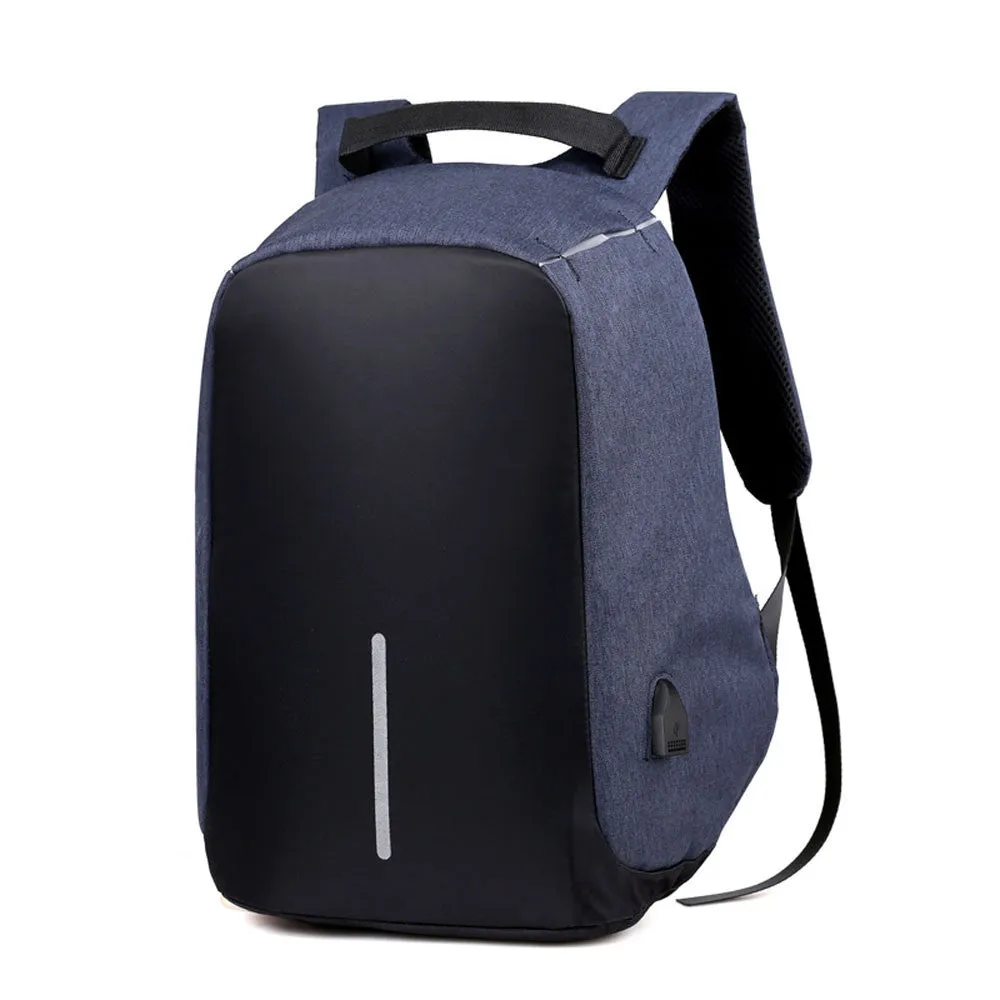 Secure laptop travel backpack