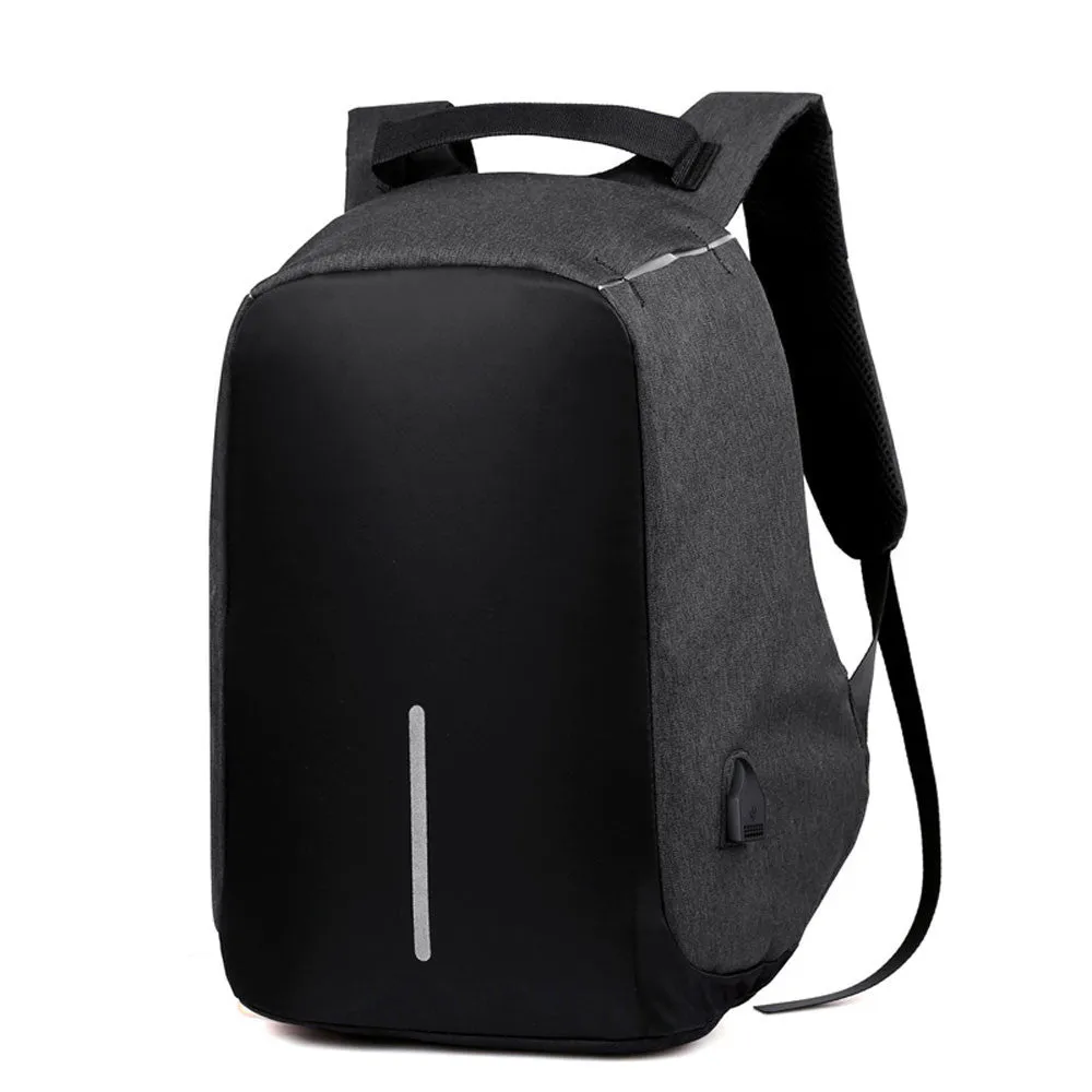 Secure laptop travel backpack