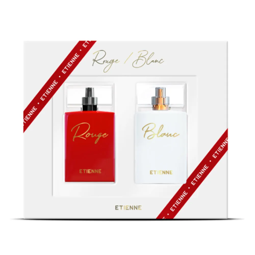 Set de perfume Rouge 30ml   Blanc 30 ml Etienne Essence EDP