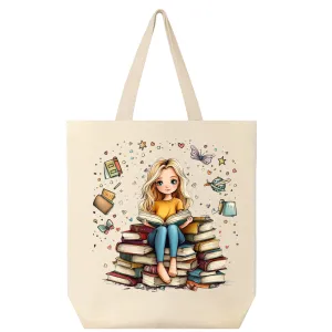 She Loves to Read Tote