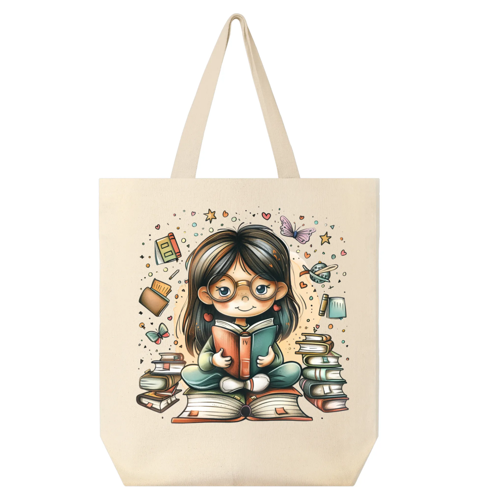 She Loves to Read Tote