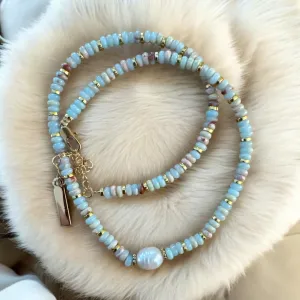 Shoushan & Freshwater Pearl Necklace