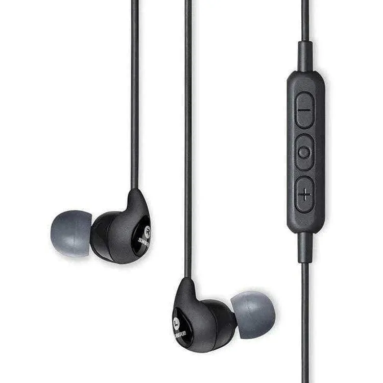 Shure SE112-K-BT1-EFS Wireless Sound Isolating Earphones with RMCE-BT1 Bluetooth 4.1 Connectivity