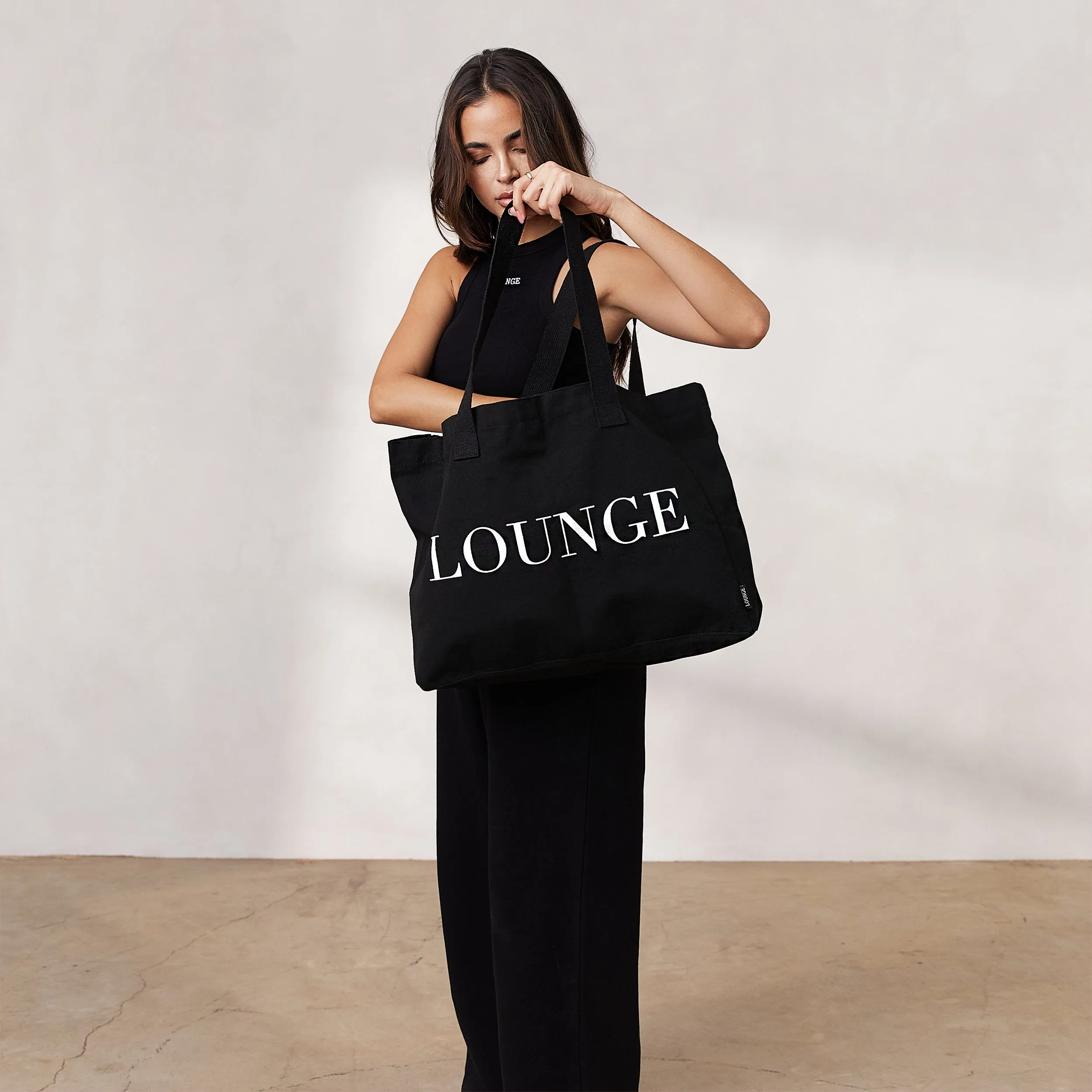 Signature Tote Bag - Noir
