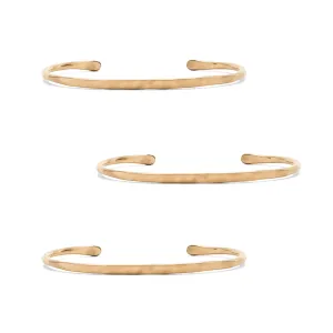 Simple Forged Cuff | Wedding Party Set
