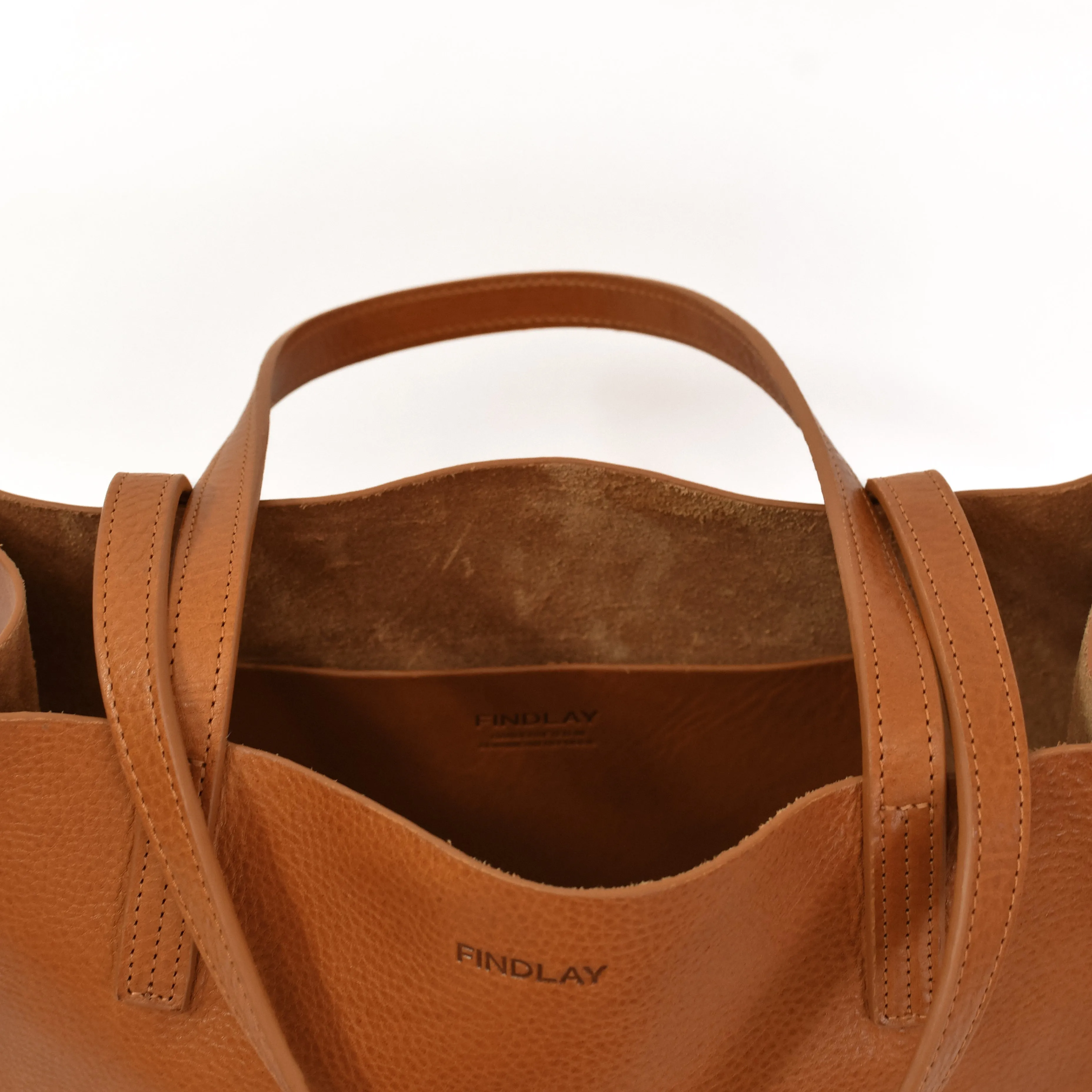 Simple Mag Tote, Camel